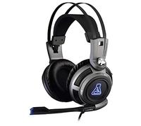 THE G-LAB Korp 200G Cuffie da Gaming con Suono Stereo LED blu Confortevoli e leggere Jack 3,5 mm compatibile con PC/PS4/PS5/Xbox One/Xbox Serie X/Serie S/Mac/Nintendo Switch/Smartphone