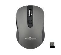 The G-Lab NOUVEAU BLUESTORK Souris sans fil 6 boutons gris métal- 2,4 GHz - jusque 1600 Dpi - compatible Windows et Mac
