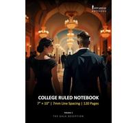 The Gala Deception (Volume 1) - College Ruled Notebook, 7mm, 7" x 10", 120 Pages: Monte Carlo Man Notebook, Lined Journal for Writing, Study & Reflections
