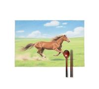 The Galloping Horse Placement Mats for Dining Table Place Mats Suitable for Personal Dining Tables Dinner Parties BBQ Weddings