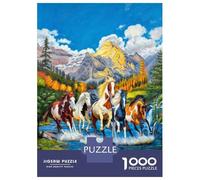 The Galloping Horses Puzzle Giochi 1000 Pezzi Regalo Per Lui E Per Lei Arte Puzzle Adulti Idea Regalo Per 38x26cm/1000pcs