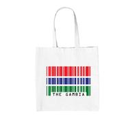 The Gambia Bandiera - Borsa Tote IN Tela - Banjul Africa Paese Viaggio Regalo