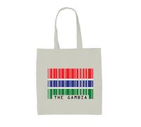 The Gambia Bandiera - Borsa Tote IN Tela - Banjul Africa Paese Viaggio Regalo