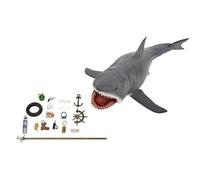 The Game Jaws 50th Jaws 12" Head Tail Af Action Figura Neca