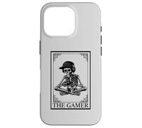 The Gamer Tarocco Carta Arcani Maggiori Scheletro Classico Giusto Custodia per iPhone 16 Pro
