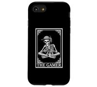 The Gamer Tarocco Carta Arcani Maggiori Scheletro Classico Giusto Custodia per iPhone SE (2020) / 7/8