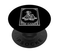 The Gamer Tarocco Carta Arcani Maggiori Scheletro Classico Giusto PopSockets PopGrip Adesivo