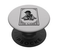 The Gamer Tarocco Carta Arcani Maggiori Scheletro Classico Giusto PopSockets PopGrip Adesivo