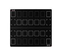 The Gaming Mat Company Tappetino da Gioco 2 Giocatori Compatibile Yu-Gi-Oh! 59,7x66,3x0,2cm Tappetino TCG Grande per Carte da Gioco Tavolo Gaming Playmat per Yu-Gi-Oh! Standard