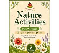 The Garden Room Nature Activities Workbook: Preschool Learning Activities for Ages 2-5 | Toddler Activity Book | Fine Motor Skills, Crafts & Nature Play