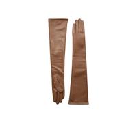 The Garment, ,Accessories ,unisex ,Marrone ,ONE SIZE TG Camel Elbow-Length Leather Gloves