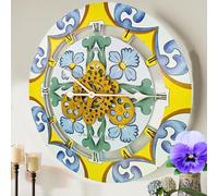 The Gears Clock - Orologio da parete rotondo da 24" con ingranaggi mobili LINEA Italia (Minori)