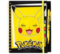 The Geeky Pop Diario Segreto Pokémon Pikachu per Bambini - Quaderno con Penna e Post-it - Idea Regalo per Bambini e Bambine - Diario Scuola 2025 2026