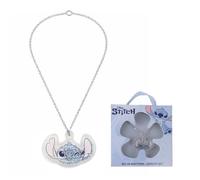 The Geeky Pop Disney Stitch - Collana per bambini con ciondolo a forma di stitch trasparente, con catena, gioiello fantasia Lilo & Stitch, regalo per ragazze fan Disney