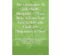 The Generative AI Side Hustle Blueprint - 7 Easy Ways to Earn Your First $1,000 with ChatGPT, Midjourney & More: Beginner-friendly guide to profitable AI hustles using ChatGPT, Midjourney, and more