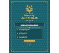 The Gentle Memory Activity Book: Includes Relaxing Memory Activities, Easy Puzzles, Brain Games and More