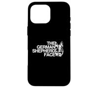 The German Shepherd Face - Cane pastore tedesco Custodia per iPhone 16 Pro Max