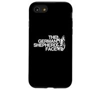 The German Shepherd Face - Cane pastore tedesco Custodia per iPhone SE (2020) / 7 / 8