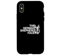 The German Shepherd Face - Cane pastore tedesco Custodia per iPhone X/XS