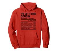 The get it done cugino nutrizione fatto divertente cugino uomini donne Felpa con Cappuccio