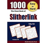 The Giant Book of Slitherlink: 1000 Easy to Hard Puzzles (10x10): 49