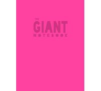 The Giant Notebook: XXL - Basic Quad / Grid Paper - Pink soft cover