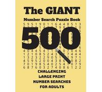 The Giant Number Search Puzzle Book (Tascabile)