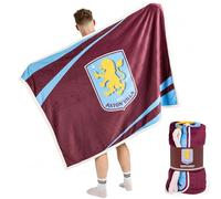 The Gift Scholars Aston Villa - Coperta in pile Sherpa, 152 x 117 cm, prodotto ufficiale della Premier League Football Club