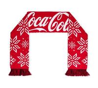 The Gift Scholars Coca-Cola - Sciarpa natalizia, colore: Rosso
