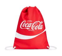 The Gift Scholars Coke Gym Bag, Zaino Coca-Cola Unisex-Adulto, Rosso, Medium