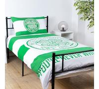 The Gift Scholars Set di biancheria da letto singolo con licenza ufficiale Celtic FC, reversibile, con federa inclusa, perfetto per bambini, per Bhoys e Wee Lasses