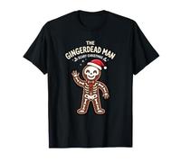 The Gingerdead Man Gingerbread Spaventoso Holiday Horror Maglietta