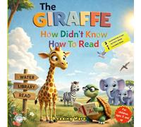 The Giraffe Who Couldn't Read: A Learn to Read Book for Kids: A Heartwarming Animal Story for Beginning Readers Ages 5+ - Confidence, Kindness and ... Coloring Pages and Fun Learning Activities