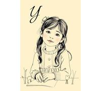 The Girl Who Wrote Every Day Y Monogram Initial Journal