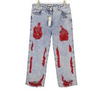 The Giving Movement Fifty Made Jeans Donna W32 Blu Mid Rise Straight