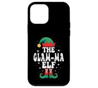 The Glam-Ma Elf divertente gruppo familiare di corrispondenza di Natale Custodia per iPhone 12 mini