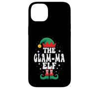 The Glam-Ma Elf divertente gruppo familiare di corrispondenza di Natale Custodia per iPhone 14 Plus