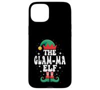 The Glam-Ma Elf divertente gruppo familiare di corrispondenza di Natale Custodia per iPhone 15 Plus