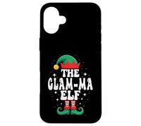 The Glam-Ma Elf divertente gruppo familiare di corrispondenza di Natale Custodia per iPhone 16 Plus