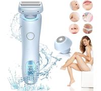The Glider Pro 3.0, rasoio Dusk Glide Pro 3.0, rasoio ufficiale da donna, rasoio elettrico impermeabile 2 in 1, rasoio per bikini, rimozione dei peli indolore, bagnato e asciutto, per gambe, braccia,