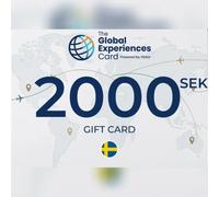 The Global Experiences Card Gift Card 2000 SEK Key - SWEDEN