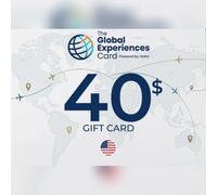 The Global Experiences Card Gift Card 40 USD Key - UNITED STATES