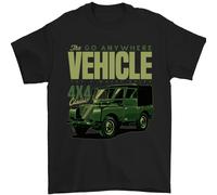The Go Anywhere Vehicle 4X4 Off Roading Uomo T-Shirt 100% Cotone