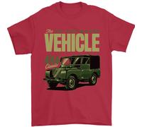 The Go Anywhere Vehicle 4X4 Off Roading Uomo T-Shirt 100% Cotone
