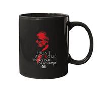 The Godfather Don't Apologize Tazza (Taglia Unica) (Rosso, Bianco, Nero)