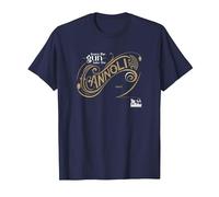 The Godfather Leave The Gun Take The Cannoli Maglietta, Uomo, Navy, 3XL