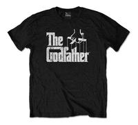 The Godfather Logo White autorizzato Uomo maglietta