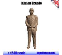 The Godfather Marlon Brando Non Colorato Figura 1:24 Scala Wasp Marne B 24