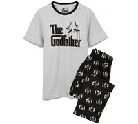 The Godfather Set Pigiama Lungo Logo Uomo (NS6889)