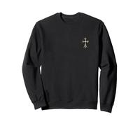 The Gold Cross Pave Diamond2 Felpa